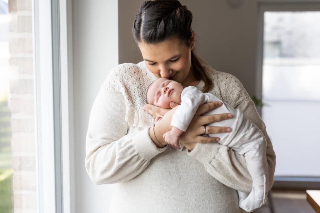 Mama mit Baby kiel