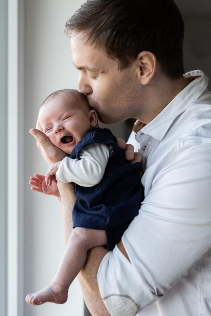 Papa mit Baby kiel